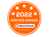 2022 Word of Mouth Service Award